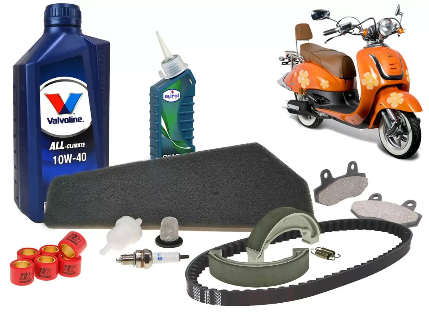 Groot Onderhoudspakket China Retro Scooter - Vierkant Filter