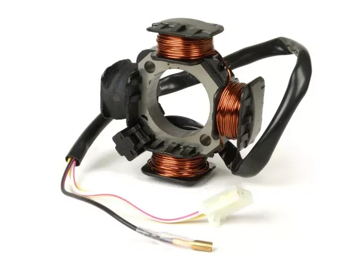 ontsteking  oem kwaliteit stator  morini 50ccm   3 draads, ø=84mm   (benelli, suzuki, italjet, malaguti, derbi, atala)