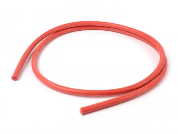 Ontstekingskabel Hs Silicone 1 Meter ø 7 mm Rood