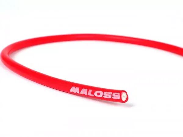 Ontstekingskabel Malossi Silicone 50cm ø 7 mm Rood