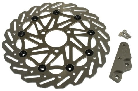 Oversized Monster Disc 280 mm. - Edelstaal - Yamaha Aerox