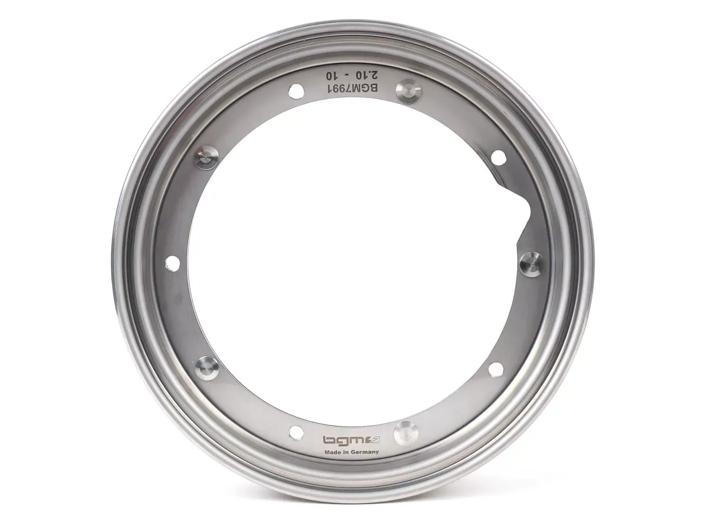 paar velgen  BGM pro 2.10 10 inch  vespa (type px)   rvs