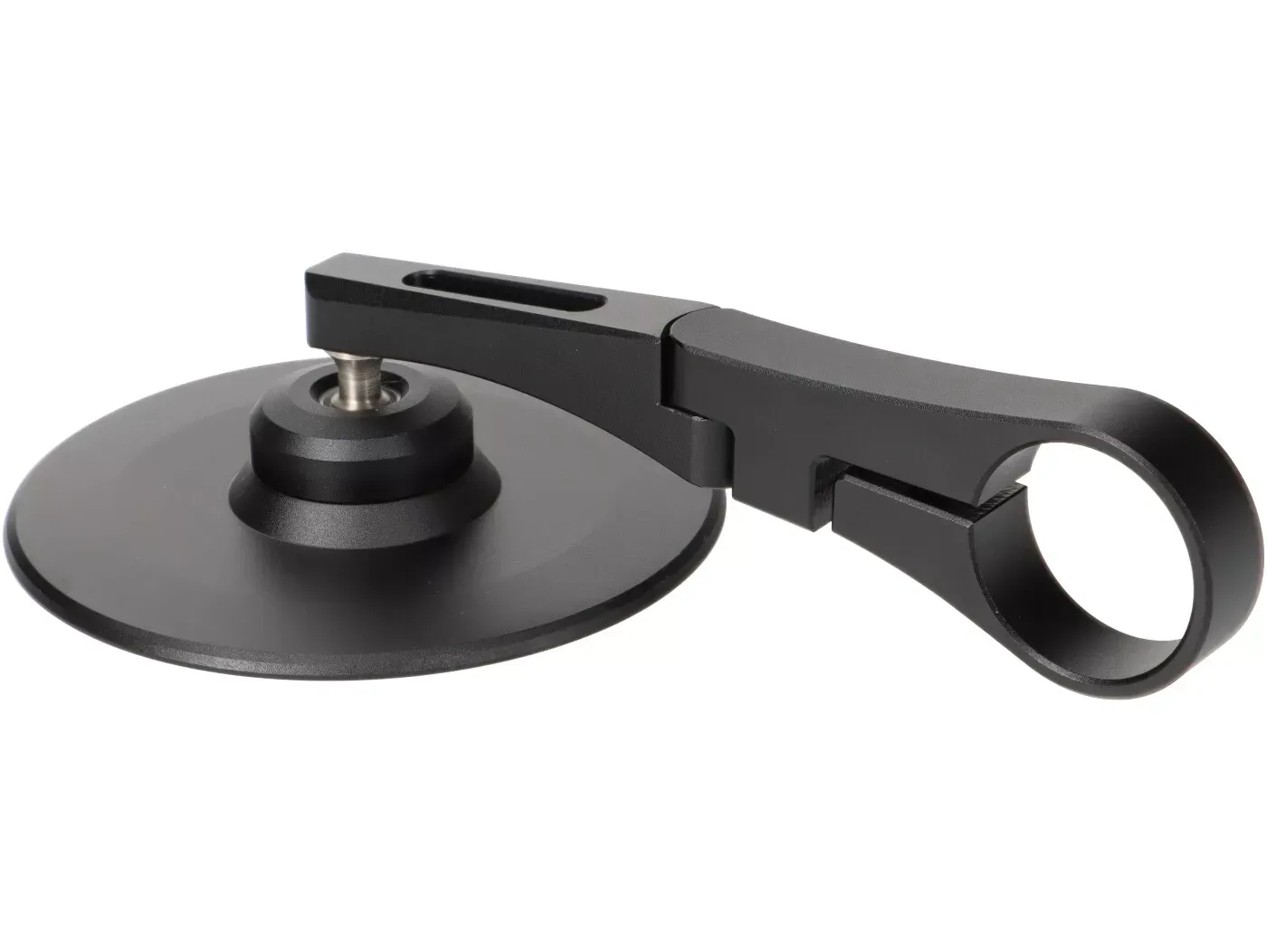 Paar Spiegels MOTO NOSTRA 1409 Aluminium CNC Ø=95mm Rond Stuuruiteinden Mat Zwart