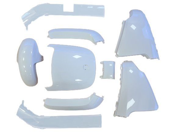 Kappenset voor Segway E110 / E125 - 9 delig - Parelmoer (Shiny White)