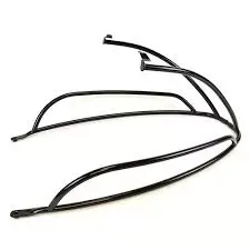 Valbeugel Vespa Sprint Achter - Mat zwart (Piaggio 1B001279)