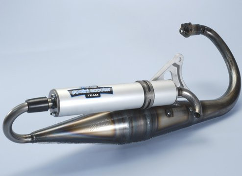 Polini Team2 uitlaat minarelli verticaal