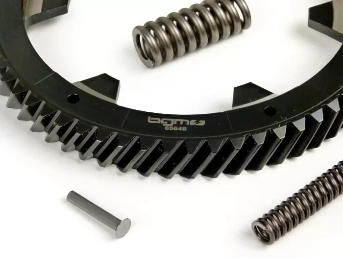 primaire versnelling  BGM pro  vespa px200, rally200   incl. primaire versnelling reparatieset BGM pro versterkt   64 tanden (schroefdraad)