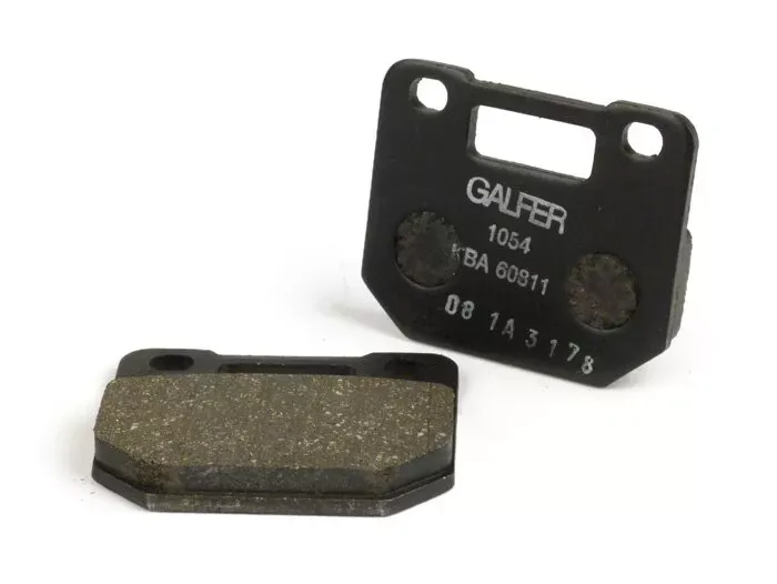 Remblokken BGM Original Standard 52.6x44.1x7.5mm  Stage6 r/t 4 Zuiger Radiale Remklauw   Remblokmateriaal: Organisch