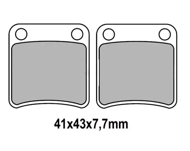 Remblokken Peugeot New Vivacity