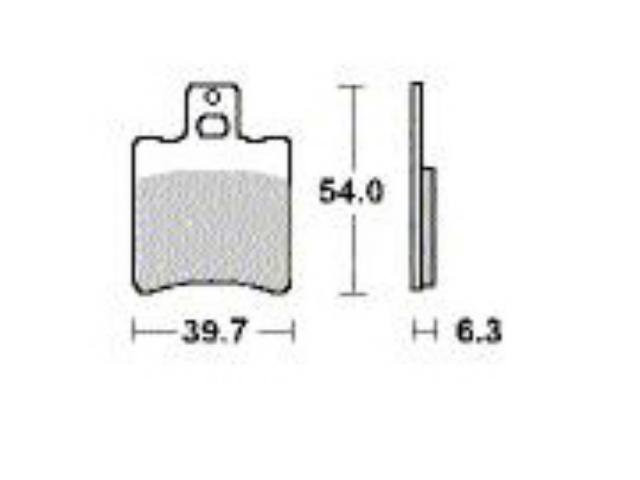 Remblokken - Yamaha - Neo's - Voor