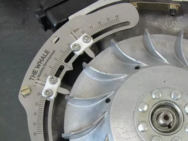 Remklauw Voor Ontstekingsafstelling cmd The Whale v Duo Vespa Largeframe en Smallframe