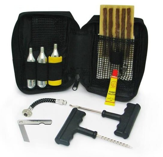 reparatieset scooterbanden tubeless met gas