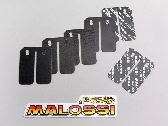 Membraanplaatjes Malossi Carbon  Piaggio 50 180cc