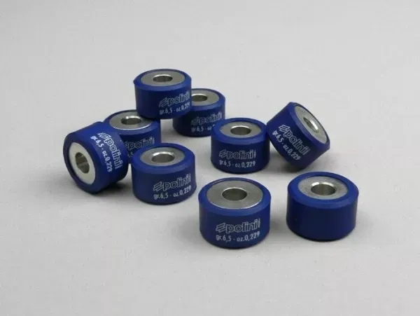 Rollers Polini 20x12mm Set Van 9 6.5g