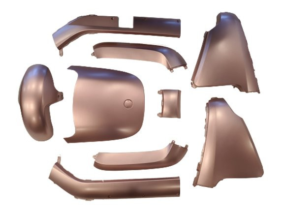 Kappenset voor Segway E110 / E125 - 9 delig - Rose Gold