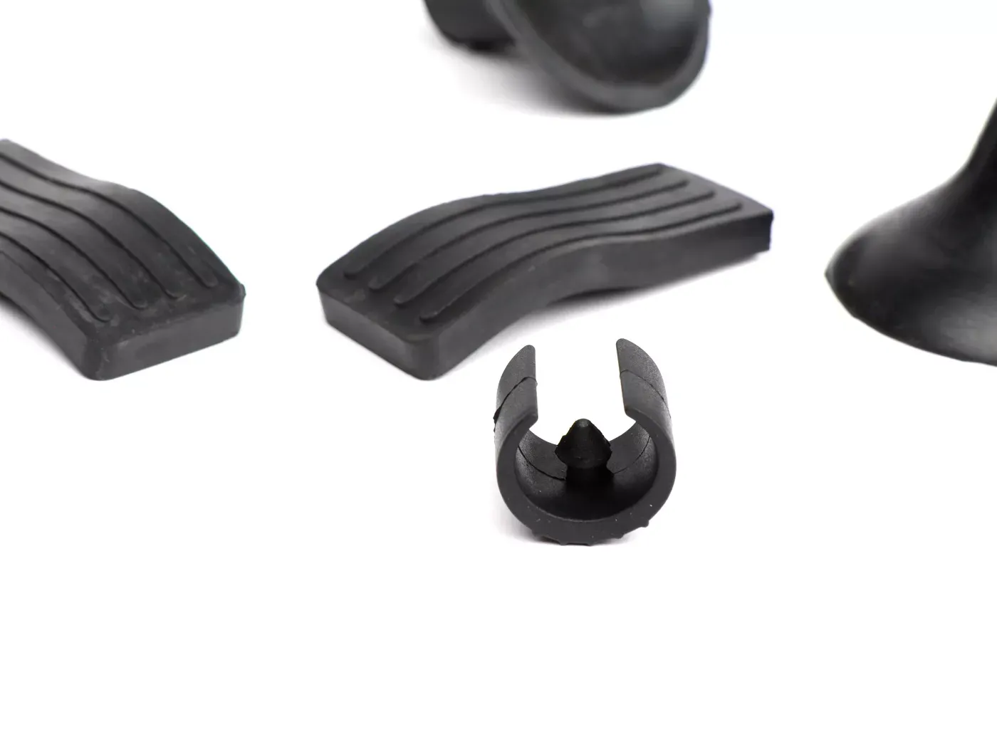 Rubber Onderdelen Set Opvouwbare Bagagedrager Voorzijde OEM Kwaliteit Vespa Smallframe Vespa Largeframe