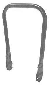 Rugleuning Universeel Opklapbaar Zwart