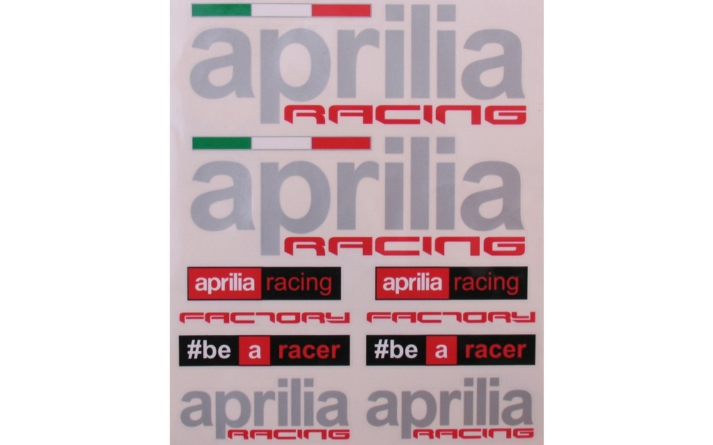 Sticker set - Aprilia & Racing