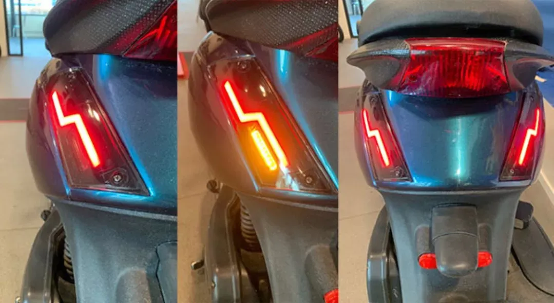 LED Knipperlichten achterzijde Piaggio Zip - Power1 Evo-4