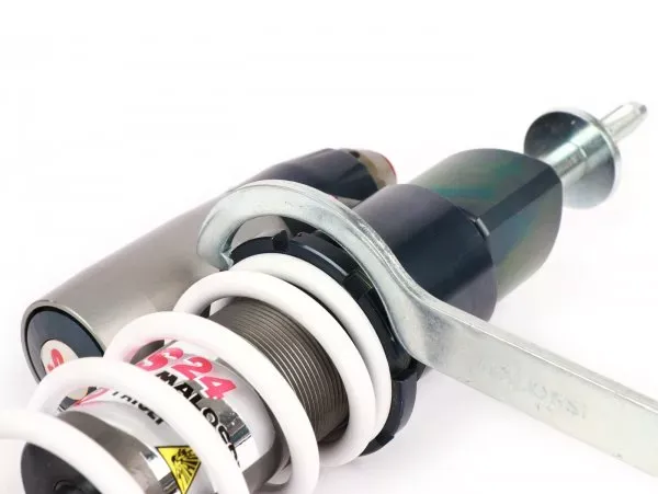 Schokdemper Achter Malossi Rs24 10 R, 290mm  Vespa Lx 50, S 50, Piaggio Quartz.