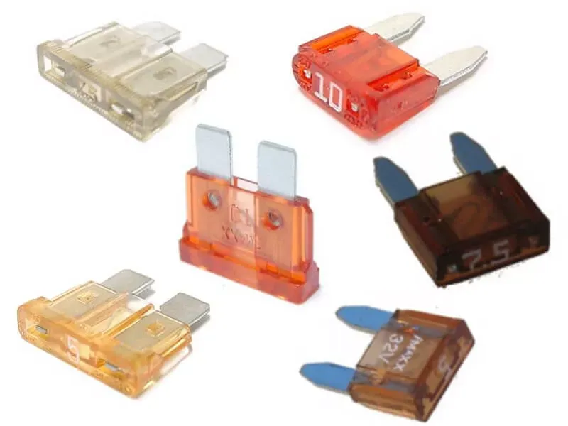 scooter zekering set, 5a 7.5a en 10a