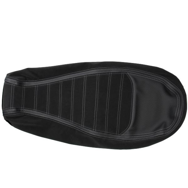 Buddydek Segway E110 / E125 Zwart / carbon (grijs stiksel)