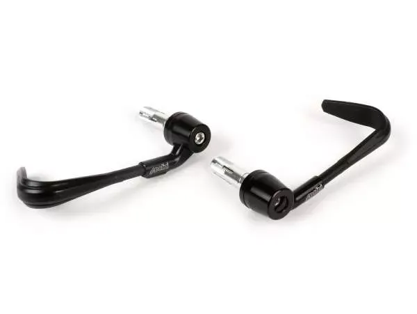 Set Handbeschermers Polini Zwart  Hendelbescherming  ø= 18 20mm