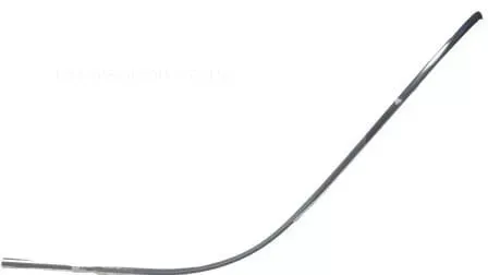 Beenschild sierstrip / chroom lijst  Vespa LX rechts 