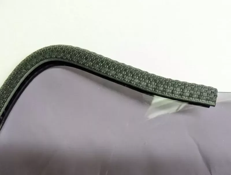 Sierstrip windscherm - Zwart (2 meter)