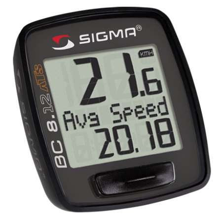 Digitale K/m Teller - Sigma Fietscomputer BC 8.12