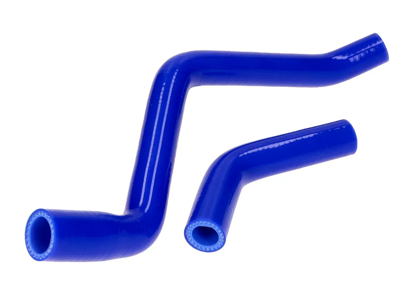 Koelslangenset silicone blauw voor Aprilia RX, SX, Derbi Senda, Gilera RCR, SMT D50B0 -17