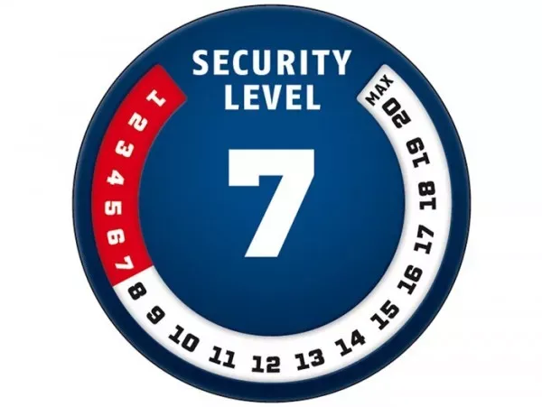 Slotkabelcombinatie Abus Centuro 860  Beveiligingsniveau 7 Kabel Ø=20mm 110cm Sleutel