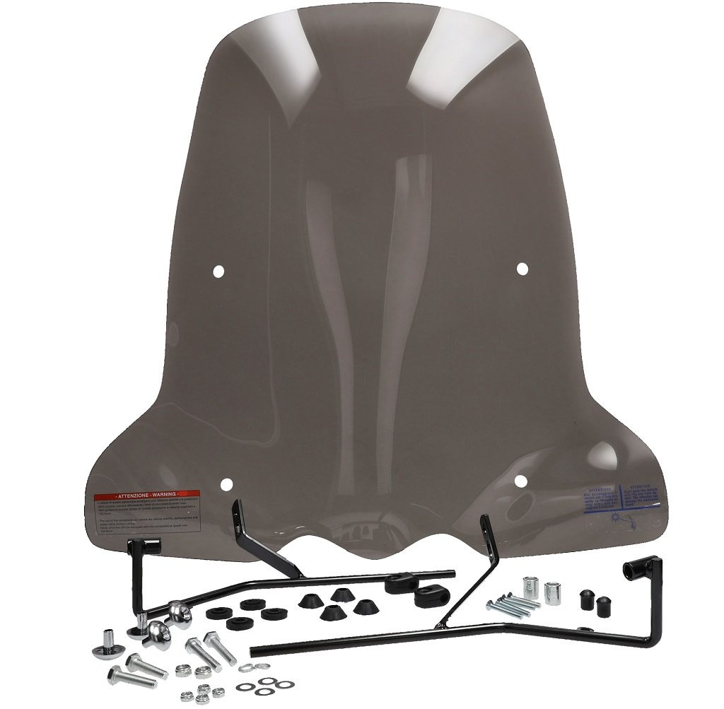 Windscherm Kymco Agility (10/12 inch) Hoog - Smoke