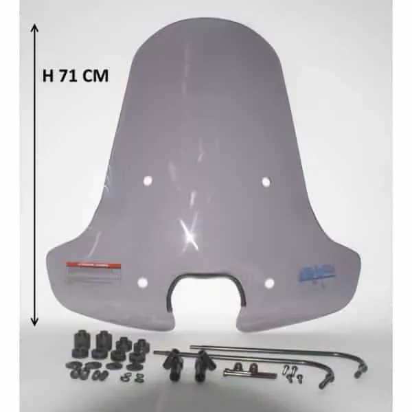 windscherm piaggio zip smoke hooge replica