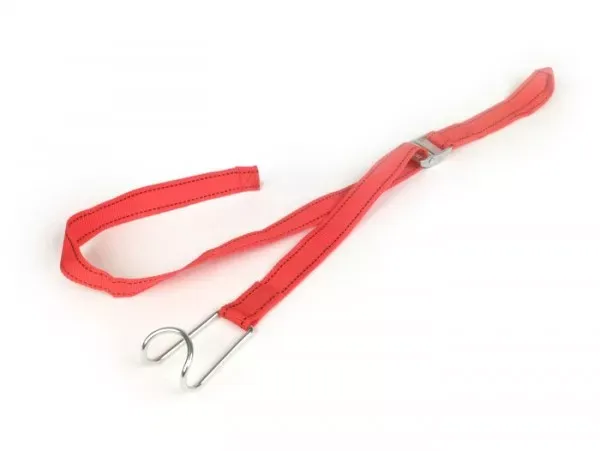 Spanband Bibia L=750mm (75cm Rood Textiel Met Spanbanden Universeel Voor Bagagerek