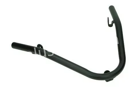 Spatbordbeugel Piaggio Zip - mat zwart