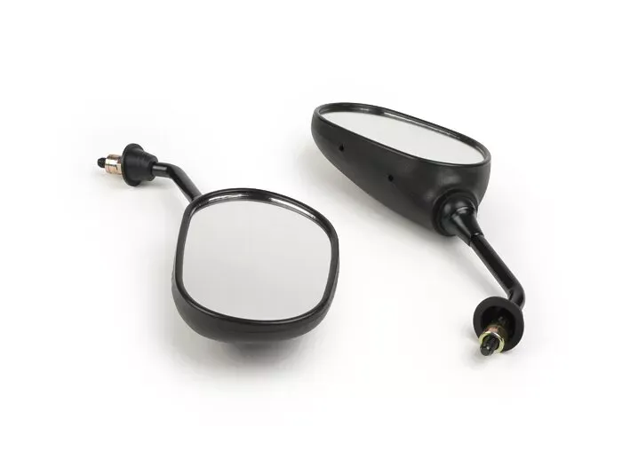 Spiegelset  Universeel Met E Keur  M8 Rechtse Schroefdraad (Rechter Spiegel Met Linkse Schroefdraad)