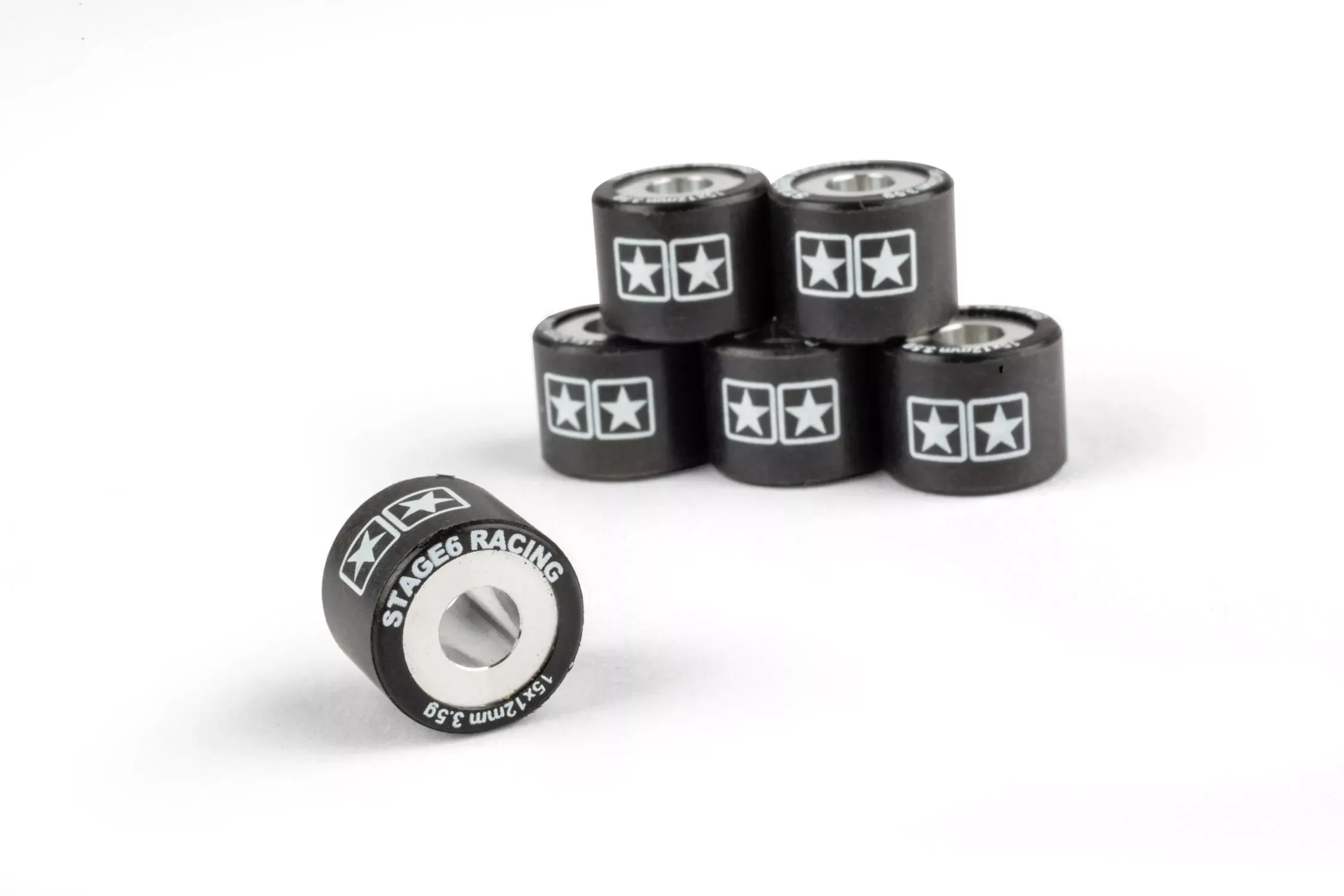 Rollenset Stage 6 - 15x12mm - Selecteer gewenste gewicht
