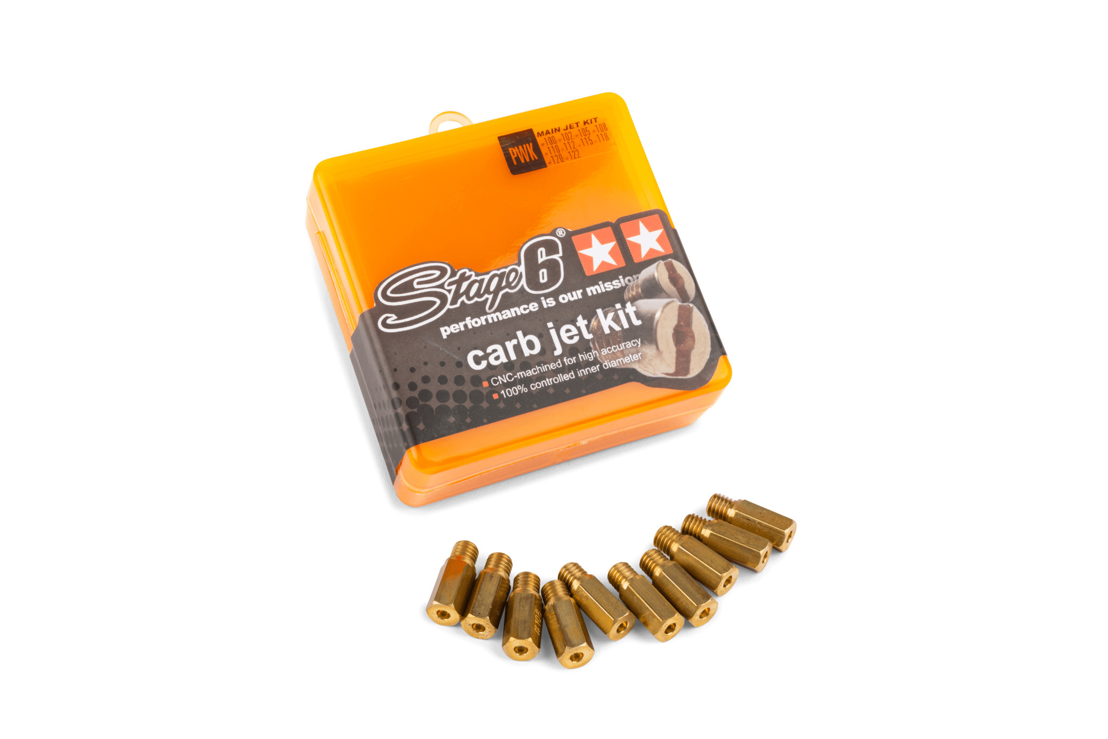 Sproeier kit Stage 6 - Keihin / Koso - Maat 100 t/m 122