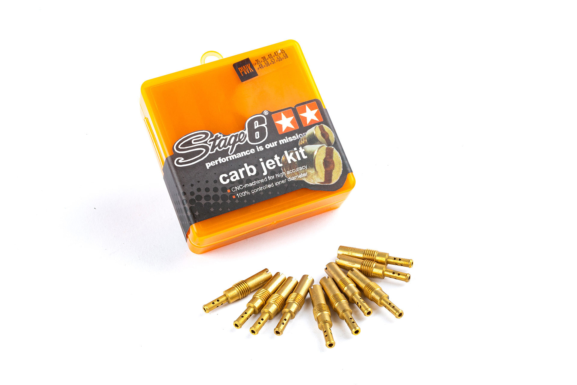 Stationair Sproeier kit Stage 6 - Keihin / Koso - Maat 35 t/m 58