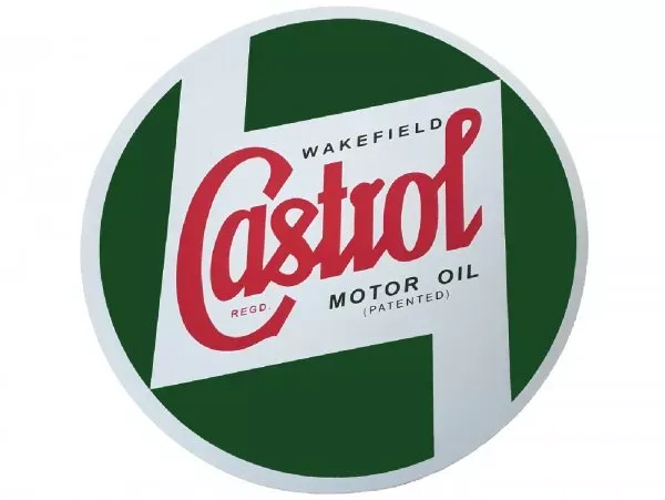 Sticker Castrol Klassiek   ø=229mm