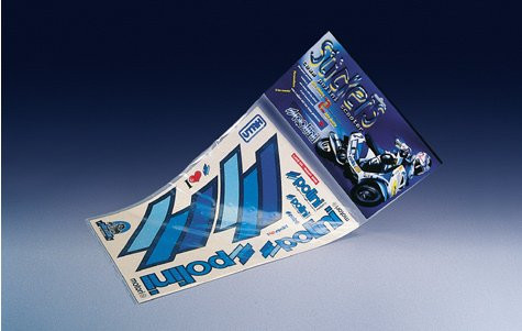 Polini blue-line stickerset
