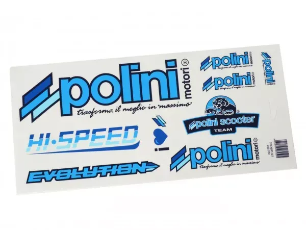 Stickerset Polini Dreambike 170x297mm