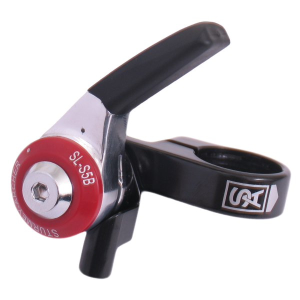 Stuurversteller 5 Speed Sturmey Archer HSJ215 Zonder Kabel Zilver