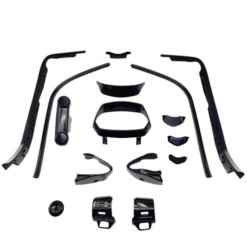 Stylingkit / Sierlijst Set Vespa Sprint (vanaf 2018) - Glans Zwart