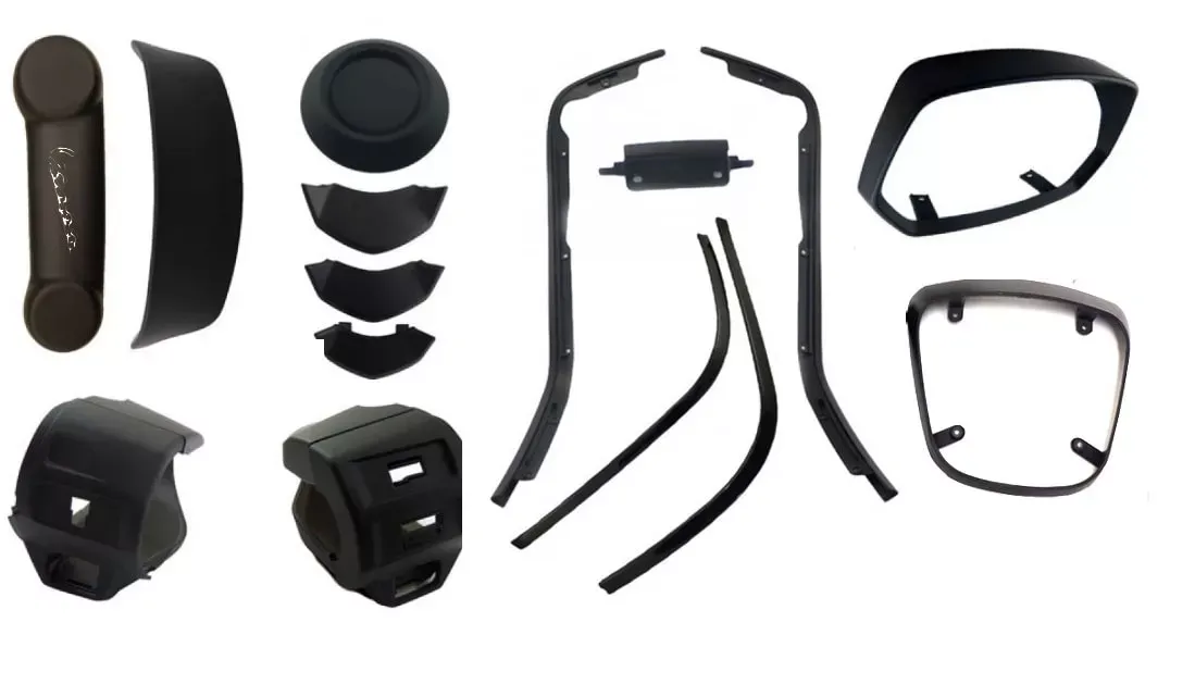 Omlijstingset / Sierpakket Vespa Sprint (vanaf 2018) - Mat Zwart