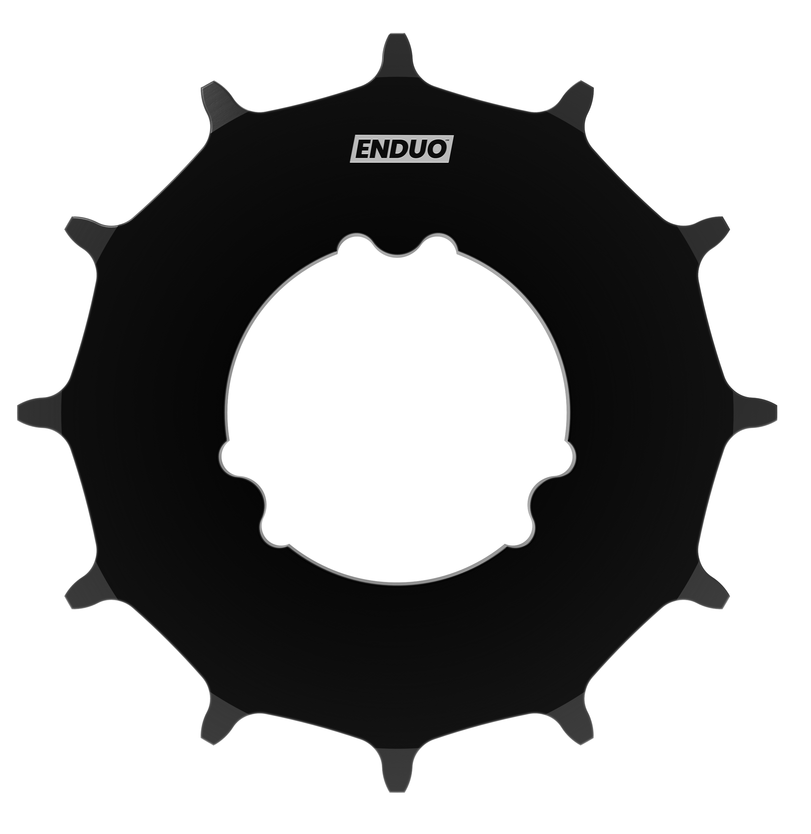 Tandwiel 24T Enduo Cargo Nexus Alfine Zwart