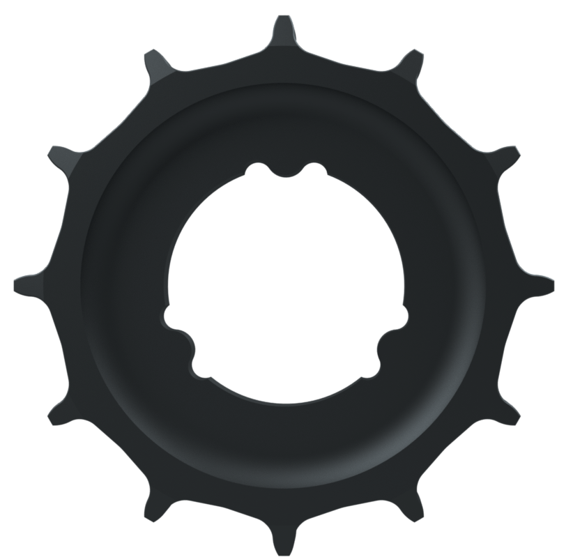 Tandwiel 26T Enduo Cargo Nexus Alfine Zwart