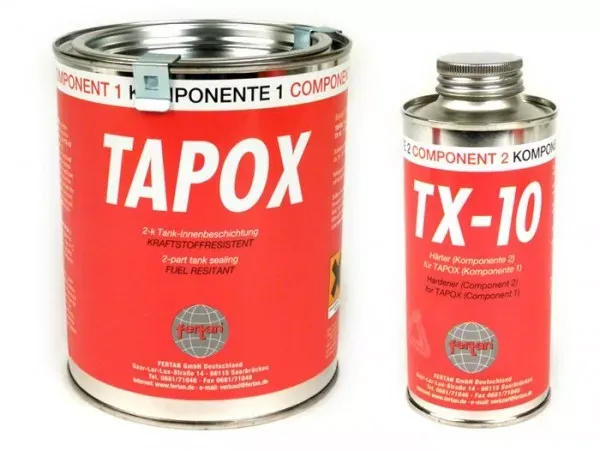Tankafdichtingskit  Fertan Tapox  tx10  285 ml + 160 ml