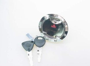 Tankdop - Yamaha Aerox - Chroom